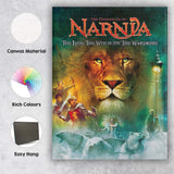 Magical Lion Fantasy Kingdom Winter Adventure Illustration Canvas Wall Art Print Decor Picture Ready to Hang