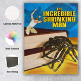 Retro Giant Spider Science Fiction Adventure Bright Pop Art Canvas Wall Art Print Decor Picture Ready to Hang