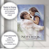 Romantic Rain Kiss Lovers Emotional Drama Portrait Canvas Wall Art Print Decor Picture Ready to Hang
