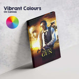 Moody Wartime Drama Golden Sunset Cinematic Character Portrait Canvas Wall Art Print Decor Picture Ready to Hang