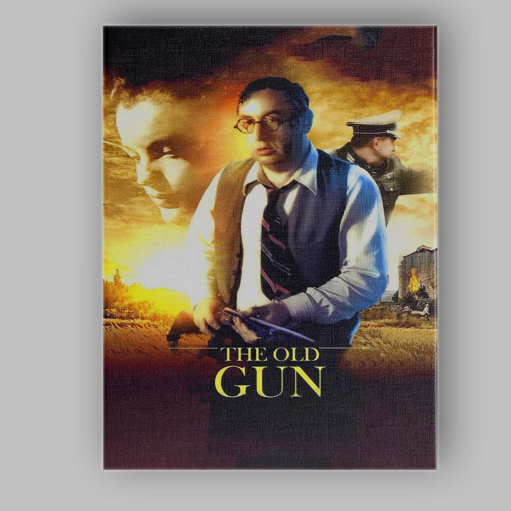 Moody Wartime Drama Golden Sunset Cinematic Character Portrait Canvas Wall Art Print Decor Picture Ready to Hang