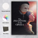 Phantom Masked Opera Romance Gothic Theatre Drama Canvas Wall Art Print Decor Picture Ready to Hang