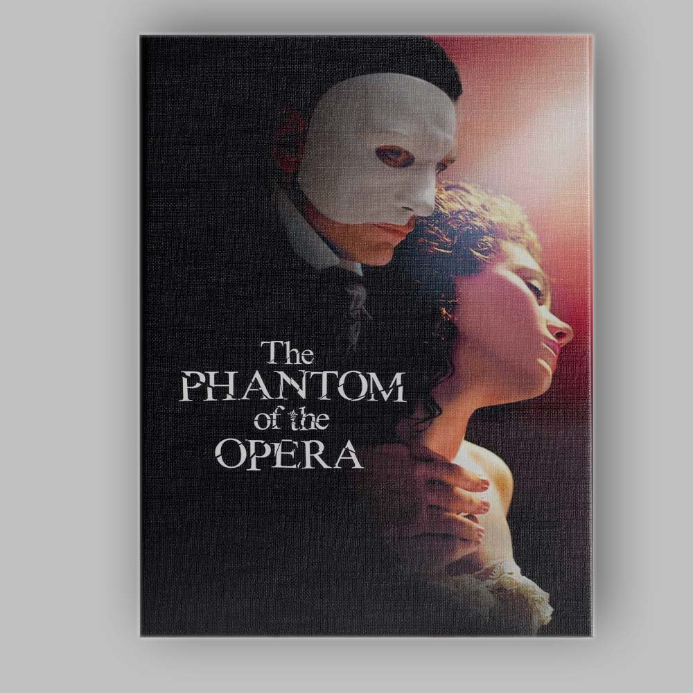 Phantom Masked Opera Romance Gothic Theatre Drama Canvas Wall Art Print Decor Picture Ready to Hang