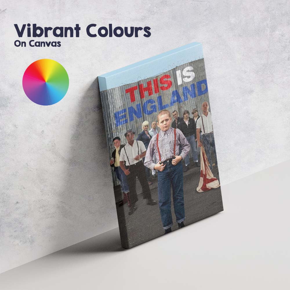 British Youth Subculture This Is England Urban Drama Gritty Street Canvas Wall Art Print Decor Picture Ready to Hang