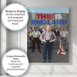 British Youth Subculture This Is England Urban Drama Gritty Street Canvas Wall Art Print Decor Picture Ready to Hang