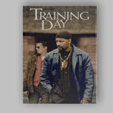 Urban Police Drama Training Day Gritty Crime Film Portrait Canvas Wall Art Print Decor Picture Ready to Hang