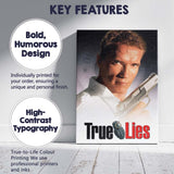 Classic Action Thriller Hero With Handgun Dramatic Portrait Movie Artwork Canvas Wall Art Print Decor Picture Ready to Hang