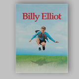 Billy Elliot Inspirational Youth Dance Drama Sky Jumping Figure Blue Green Landscape Canvas Wall Art Print Decor Picture Ready to Hang