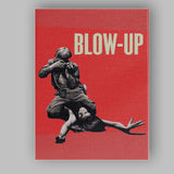 Blow Up Minimalist Red Pop Art Fashion Photography Inspired Retro Design Canvas Wall Art Print Decor Picture Ready to Hang