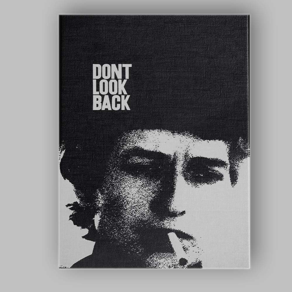 Monochrome Grainy Portrait Minimalist French New Wave Style Canvas Wall Art Print Decor Picture Ready to Hang