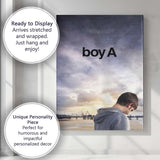 Boy A Emotional Coming of Age Drama Seaside Landscape Moody Contemporary Film Artwork Canvas Wall Art Print Decor Picture Ready to Hang