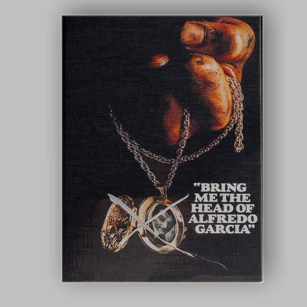 Dark Neo Noir Hand Holding Locket Crime Thriller Canvas Wall Art Print Decor Picture Ready to Hang