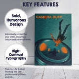 Abstract Camera Lens Surreal Cinematic Concept Art Canvas Wall Art Print Decor Picture Ready to Hang