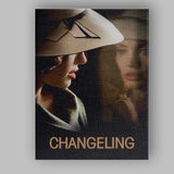 Moody Mystery Woman Reflection Noir Drama Elegant Portrait Canvas Wall Art Print Decor Picture Ready to Hang