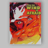 Expressionist Red Orange Portrait Surreal Fearful Gaze Artwork Canvas Wall Art Print Decor Picture Ready to Hang