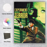 Retro Crime Thriller Detective Green Noir Cinema Poster Canvas Wall Art Print Decor Picture Ready to Hang