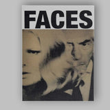 Minimalist Black And White Faces Contemporary Abstract Portrait Artwork Canvas Wall Art Print Decor Picture Ready to Hang