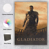 Epic Roman Gladiator Warrior Arena Cinematic Portrait Canvas Wall Art Print Decor Picture Ready to Hang