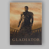 Epic Roman Gladiator Warrior Arena Cinematic Portrait Canvas Wall Art Print Decor Picture Ready to Hang