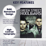 Green Street Football Hooligan Gang Urban Gritty Street Culture Canvas Wall Art Print Decor Picture Ready to Hang