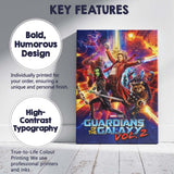 Vibrant Cosmic Space Adventure Team Action Fantasy Artwork Canvas Wall Art Print Decor Picture Ready to Hang