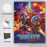 Vibrant Cosmic Space Adventure Team Action Fantasy Artwork Canvas Wall Art Print Decor Picture Ready to Hang