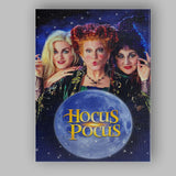 Enchanting Witch Sisters Moonlit Halloween Fantasy Artwork Canvas Wall Art Print Decor Picture Ready to Hang