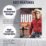 Classic Cowboy Western Drama Rustic Desert Portrait Canvas Wall Art Print Decor Picture Ready to Hang