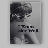 Black And White Retro Fashion Portrait Chic Sunglasses Photography Canvas Wall Art Print Decor Picture Ready to Hang