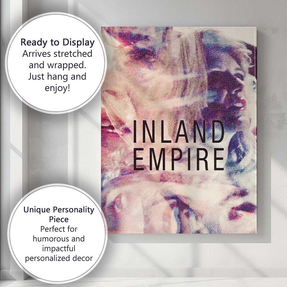 Abstract Pastel Pink Purple Textured Double Exposure Portrait Artwork Canvas Wall Art Print Decor Picture Ready to Hang