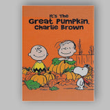Orange Autumn Pumpkin Patch Cartoon Character Family Artwork Canvas Wall Art Print Decor Picture Ready to Hang