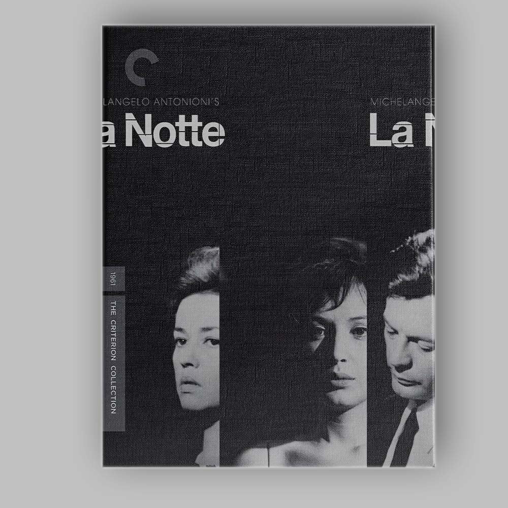 Minimalist Black White Italian Art Cinema Portrait Panel Design Modern Film Poster Canvas Wall Art Print Decor Picture Ready to Hang