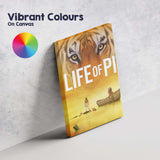 Golden Tiger Eye Adventure Fantasy Cinematic Wildlife Artwork Canvas Wall Art Print Decor Picture Ready to Hang