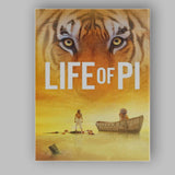 Golden Tiger Eye Adventure Fantasy Cinematic Wildlife Artwork Canvas Wall Art Print Decor Picture Ready to Hang