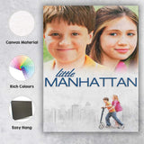 Soft Pastel Children City Adventure Family Film Style Artwork Canvas Wall Art Print Decor Picture Ready to Hang