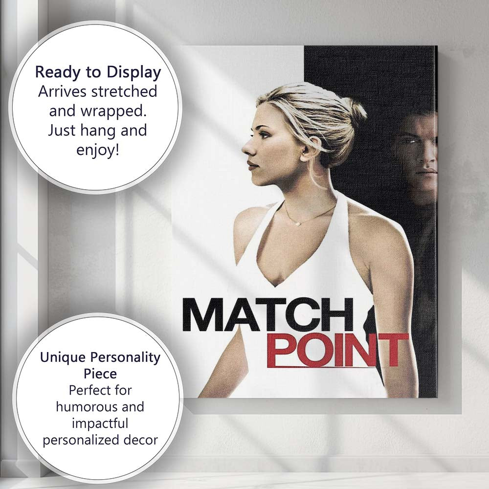 Contemporary Blonde Woman Profile Contrast Portrait Stylish Modern Canvas Wall Art Print Decor Picture Ready to Hang