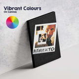 Psychological Thriller Polaroid Photo Collage Sepia Portrait Canvas Wall Art Print Decor Picture Ready to Hang