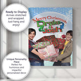 Festive Christmas Gift Exchange Colourful Holiday Entertainment Canvas Wall Art Print Decor Picture Ready to Hang