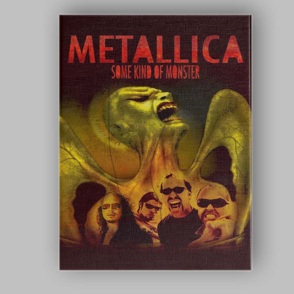 Dark Heavy Metal Band Abstract Monster Artwork Canvas Wall Art Print Decor Picture Ready to Hang