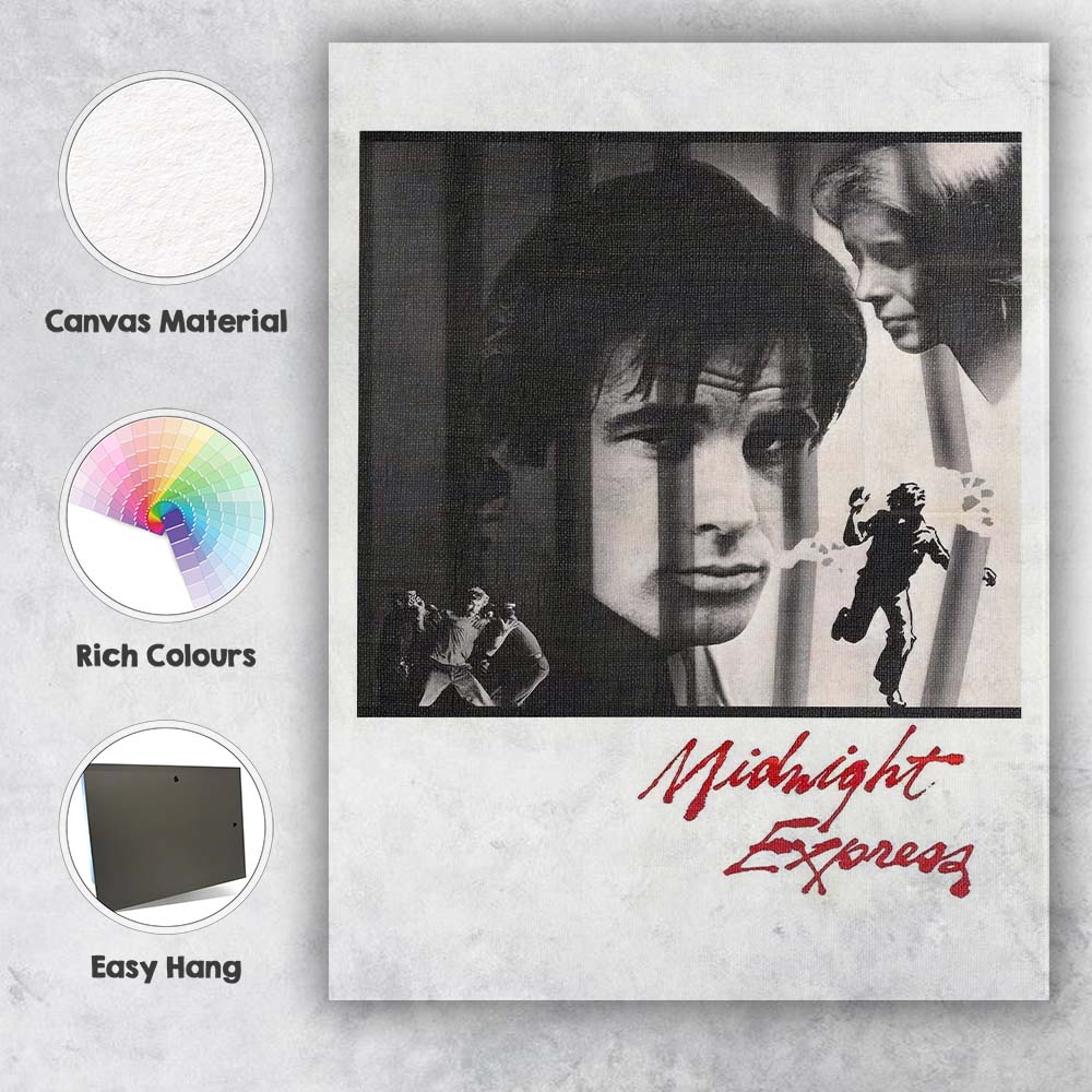 Monochrome Prison Drama Portrait Collage Cinematic Artwork Canvas Wall Art Print Decor Picture Ready to Hang