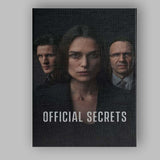 Dark Moody Political Espionage Drama Portrait Character Collage Canvas Wall Art Print Decor Picture Ready to Hang