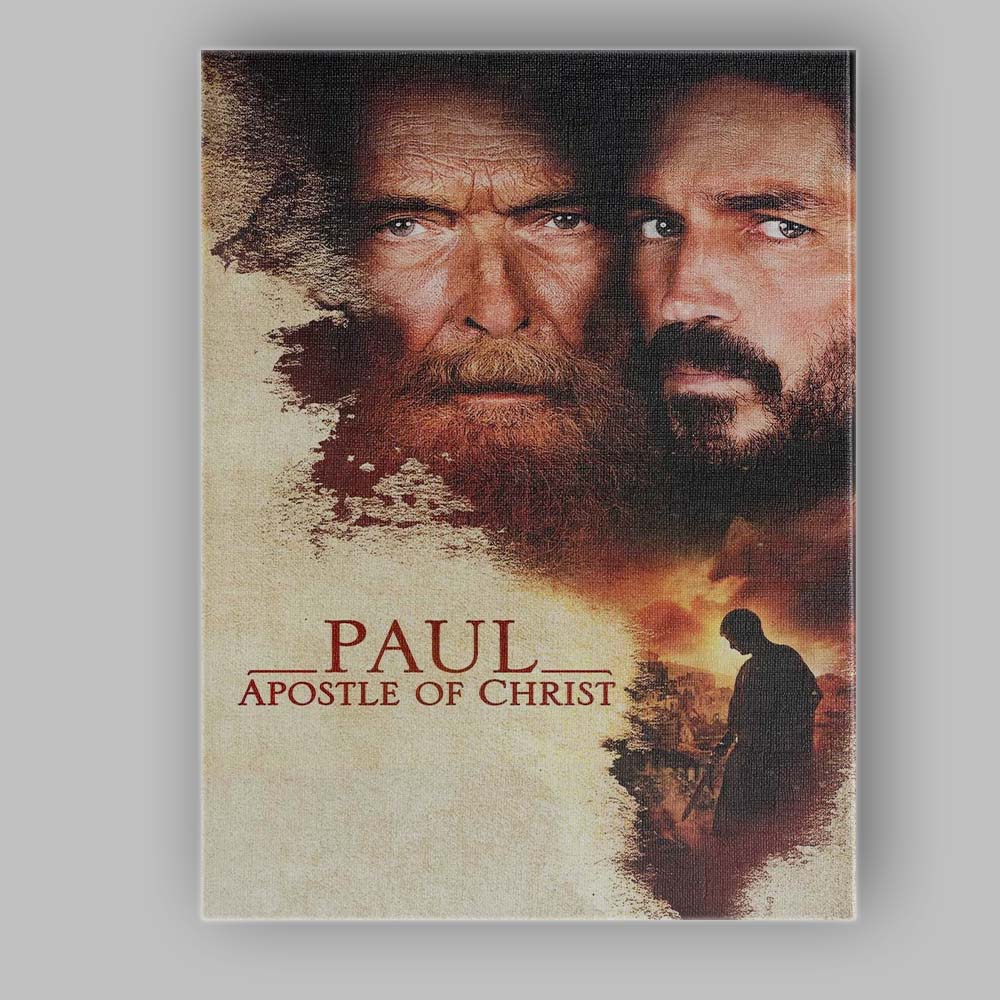 Historic Christian Apostle Portrait Ancient Faith Drama Canvas Wall Art Print Decor Picture Ready to Hang