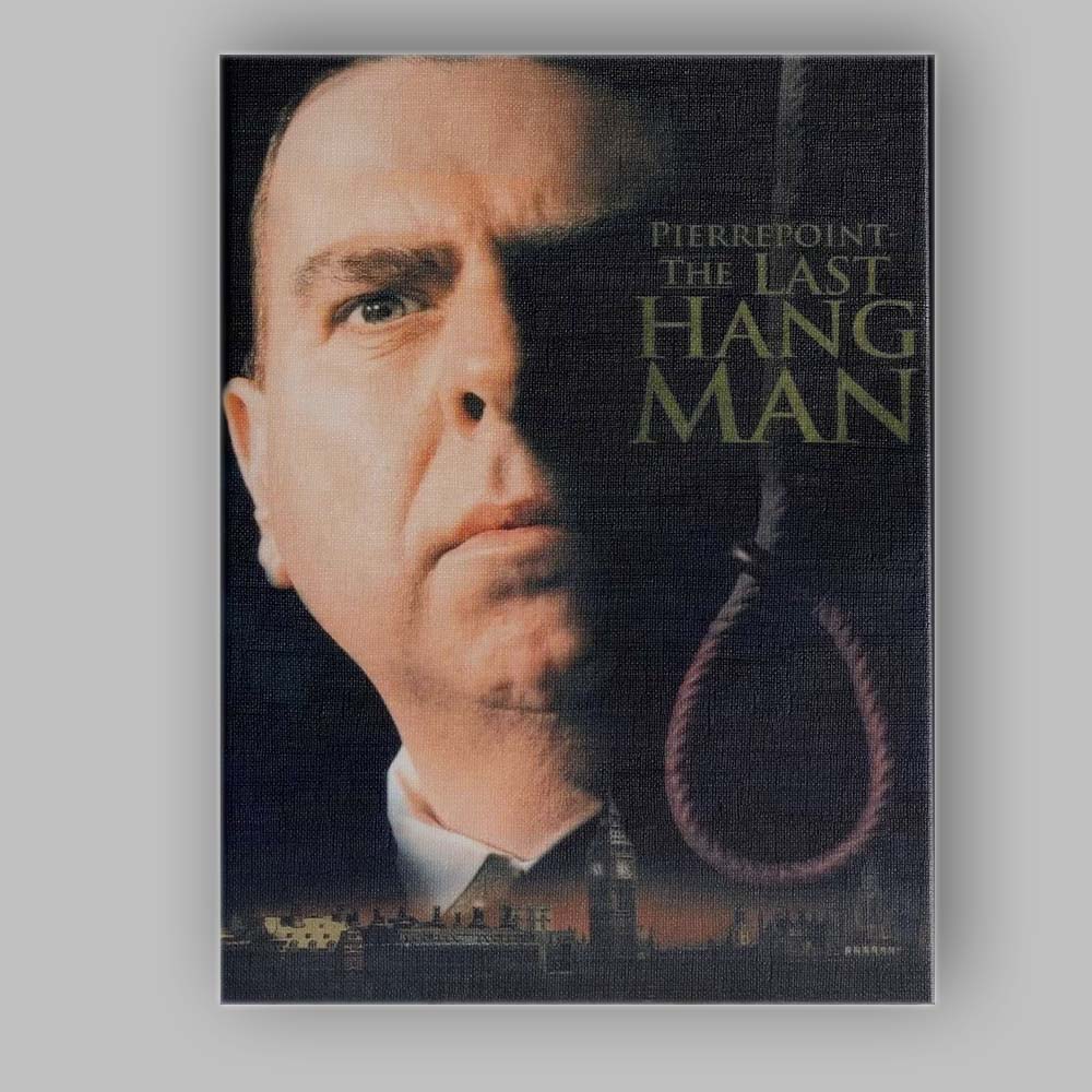 Dark Atmospheric Executioner Rope British Historical Drama Canvas Wall Art Print Decor Picture Ready to Hang