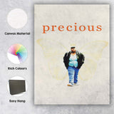 Cream Orange Butterfly Fantasy Inspirational Character Illustration Canvas Wall Art Print Decor Picture Ready to Hang