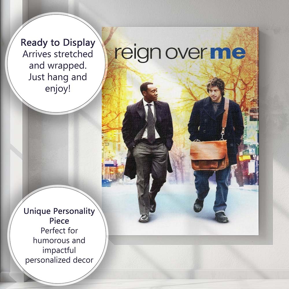 Reign Over Me Emotional Friendship Urban Drama Warm Autumn Streets Canvas Wall Art Print Decor Picture Ready to Hang