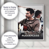 Rudderless Acoustic Music Drama Guitarist Portrait Contemporary Film Poster Canvas Wall Art Print Decor Picture Ready to Hang