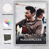 Rudderless Acoustic Music Drama Guitarist Portrait Contemporary Film Poster Canvas Wall Art Print Decor Picture Ready to Hang