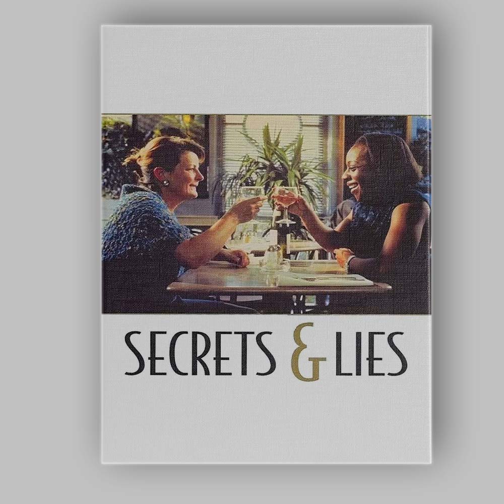 Warm Toned Social Drama Friendship Conversation Contemporary Film Art Canvas Wall Art Print Decor Picture Ready to Hang
