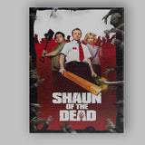 Cult Zombie Comedy Horror Red and Black Movie Inspired Canvas Wall Art Print Decor Picture Ready to Hang
