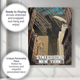 Surreal Urban Metropolis Architectural Fantasy Cityscape Film Poster Canvas Wall Art Print Decor Picture Ready to Hang
